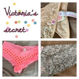 NEW 3 pair Victoria's Secret lot/bundle